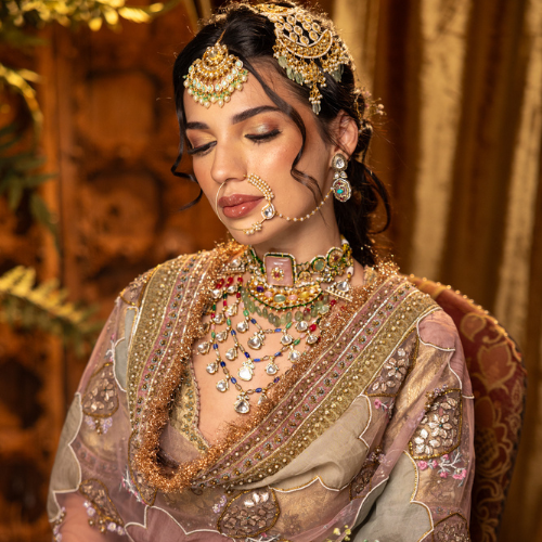 Bridal makeup services